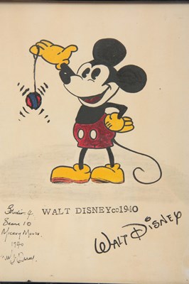 Lot 383 - A COLLECTION OF WALT DISNEY MEMORABILIA...