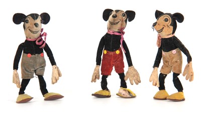 Lot 384 - WALT DISNEY. A COLLECTION OF THREE MICKEY...