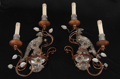 Lot 453 - A PAIR OF ORNATE 19TH CENTURY VENETIAN STYLE...