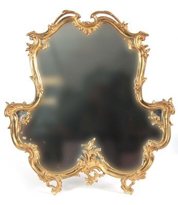 Lot 464 - A 19TH CENTURY FRENCH ROCOCO STYLE ORMOLU...