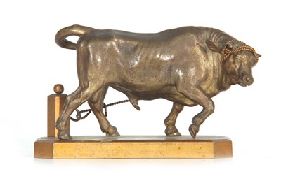 Lot 468 - A 19TH CENTURY GILT BRONZE SCULPTURE modelled...