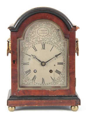 Lot 509 - J. WELLER, LONDON A SMALL REGENCY MAHOGANY...