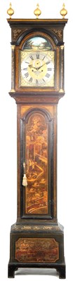 Lot 539 - CHARLES CLAY, LONDON A GEORGE III LACQUERED...