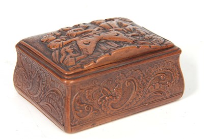 Lot 615 - A 19TH CENTURY CARVED FRUITWOOD CONTINENTAL...