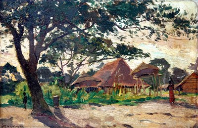 Lot 379 - LEON DARDENNE 1865-1912 
 SOUTH AFRICAN SCHOOL...