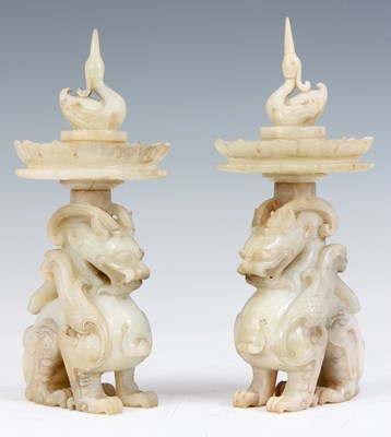 Lot 146 - AN INTERESTING PAIR OF CHINESE MING DYNASTY...
