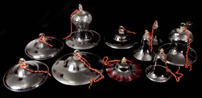 Lot 13 - A COLLECTION OF 10 VARIOUS 19th CENTURY GLASS...