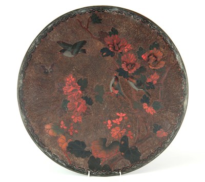 Lot 158 - A 19TH CENTURY JAPANESE MEIJI PERIOD METAL AND...