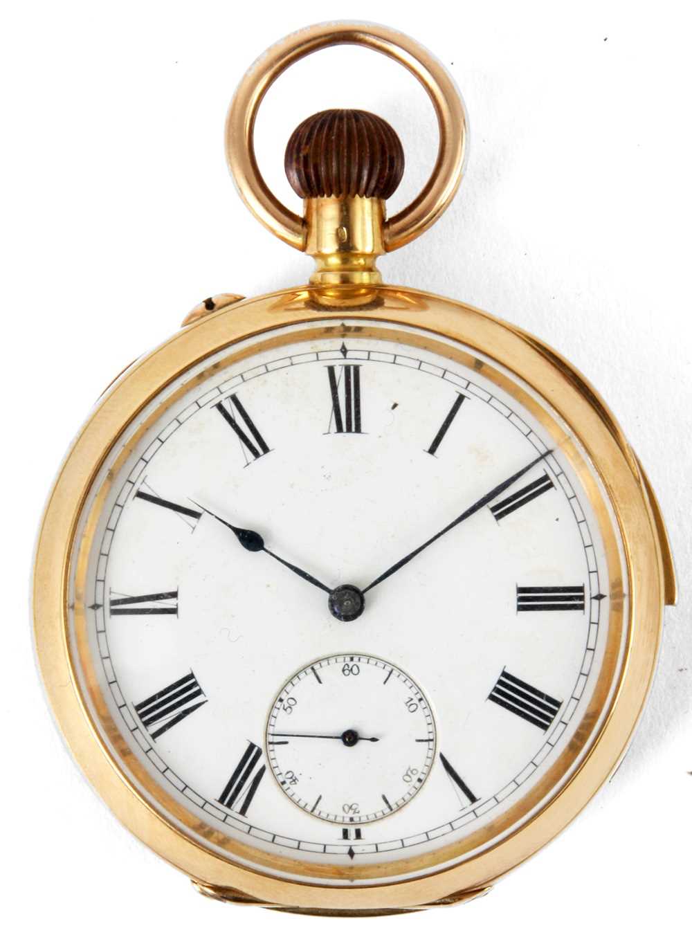 Lot 259 - AN 18ct GOLD REPEATING POCKET WATCH having...