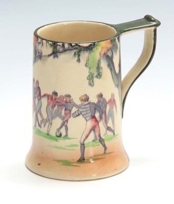 Lot 27 - A ROYAL DOULTON OLD ENGLISH SCENES LARGE MUG...