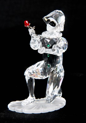 Lot 3 - A 20TH CENTURY SWAROVSKI CRYSTAL HARLEQUIN...