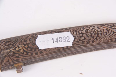 Lot 303 - A LATE 19TH CENTURY MINIATURE INDIAN SWORD...