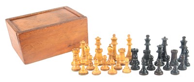 Lot 377 - AN ASSORTED SET OF WOODEN CHESS PIECE SPARES...