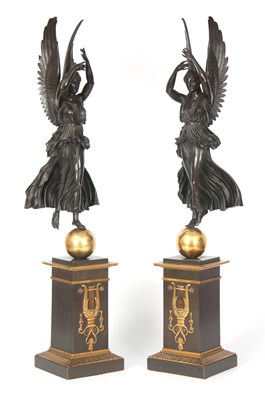 Lot 399 - A LARGE PAIR OF LATE 19TH CENTURY FIGURAL...