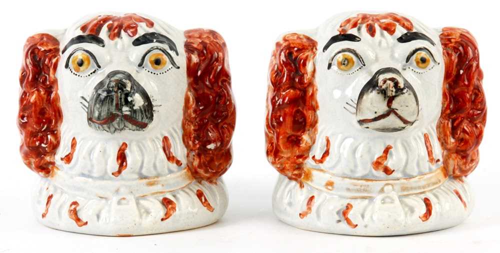 Lot 27 - AN UNUSUAL PAIR OF MID 19th CENTURY...