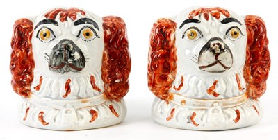 Lot 27 - AN UNUSUAL PAIR OF MID 19th CENTURY...
