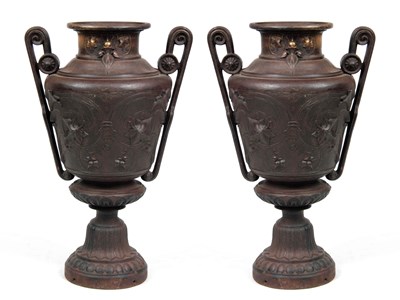 Lot 459 - AN INTERESTING PAIR OF AESTHETIC PERIOD ART...