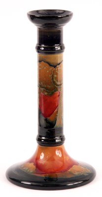 Lot 63 - A WILLIAM MOORCROFT EVENTIDE CYLINDRICAL...