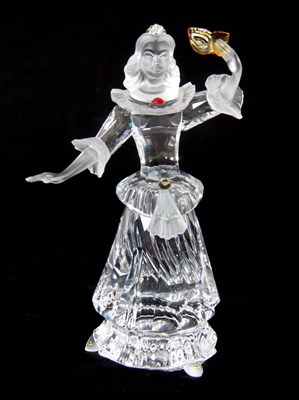 Lot 5 - A 20TH CENTURY SWAROVSKI CRYSTAL COLUMBINE...