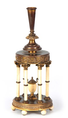 Lot 504 - A 19TH CENTURY GILT ORMOLU AND IVORY...