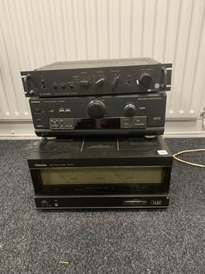 Lot 522 - A COLLECTION OF STEREO EQUIPMENT. A TECHNICS...