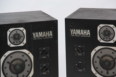 Lot 537 - A PAIR OF YAMAHA NS-1000 MONITOR SPEAKERS 30cm...