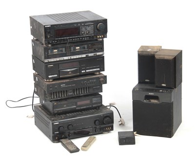 Lot 539 - AN ASSORTMENT OF AUDIO EQUIPMENT including A...