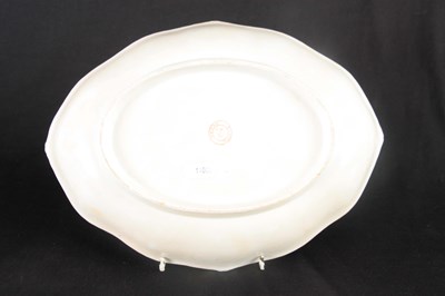 Lot 55 - A BLOOR DERBY 'EARL FERRERS' SHAPED OVAL...