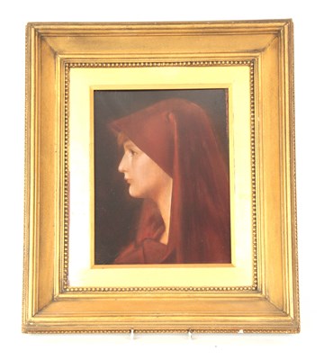 Lot 588 - 19TH CENTURY OIL ON MAHOGANY BOARD Pre...