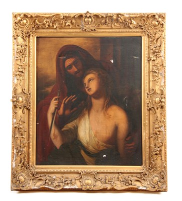 Lot 602 - A LATE 18TH CENTURY OIL ON CANVAS AFTER TITIAN...