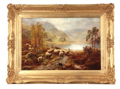 Lot 619 - ROBERT WATSON 1856 - 1920 - OIL ON CANVAS Loch...