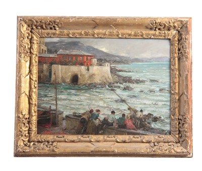 Lot 620 - ARISTOTELE VICENZI (1879 -1950) AN EARLY 20TH...