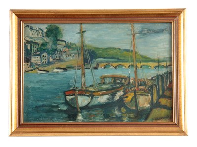 Lot 623 - JAMES LAWRENCE ISHAWOOD 1917 - 1989. OIL ON...