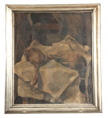 Lot 627 - AN EARLY 20TH CENTURY OIL ON CANVAS depicting...