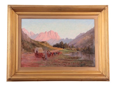 Lot 631 - CHARLES S MEACHAM (1924-1933) OIL ON CANVAS...