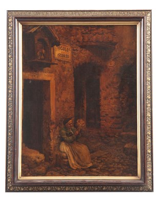 Lot 632 - XAVIER MELLERY 1845 - 1921 A LATE 19TH CENTURY...