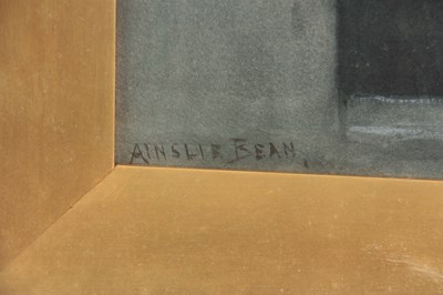 Lot 637 - AINSLIE BEAN A 19TH CENTURY WATERCOLOUR...