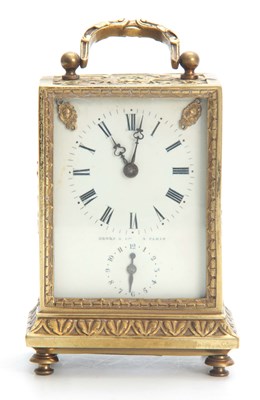 Lot 752 - HENRY & CIE A PARIS AN UNUSUAL 19TH CENTURY...