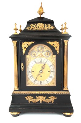 Lot 831 - A LARGE LATE 19TH CENTURY EBONISED ORMOLU...