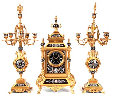 Lot 843 - AN IMPRESSIVE LATE 19TH CENTURY FRENCH ORMOLU...