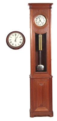 Lot 854 - A RARE SWISS MAGNETA LONGCASE SELF-WINDING...