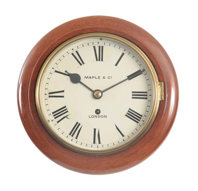 Lot 855 - MAPLE & CO. LONDON A LATE 19TH CENTURY 8" DIAL...