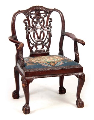 Lot 899 - AN UNUSUAL MID 18TH CENTURY GENTLEMAN'S...