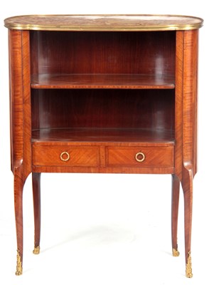 Lot 946 - A LATE 19TH CENTURY FRENCH KINGWOOD KIDNEY...