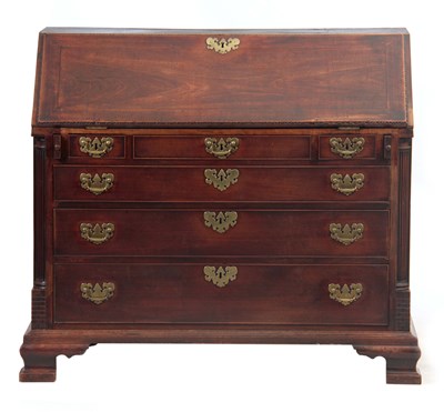 Lot 996 - A GOOD EARLY GEORGE III LANCASHIRE CHIPPENDALE...