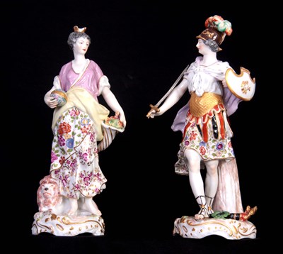 Lot 94 - A PAIR OF LATE 19TH CENTURY SAMSON FIGURES...