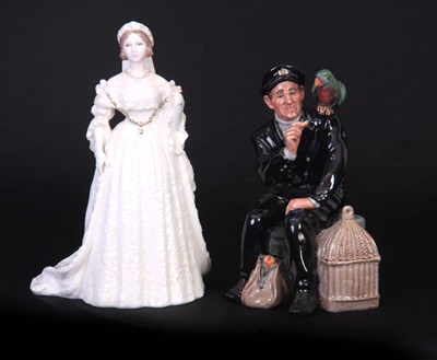 Lot 110 - A ROYAL DOULTON FIGURINE 'SHORE LEAVE' HN 2254...