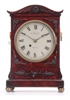 Lot 443 - J DAVIES, BATH A MID 19TH CENTURY MAHOGANY...