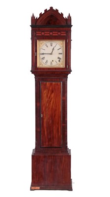 Lot 464 - AN EARLY 19TH CENTURY BLACK FORREST LONGCASE...