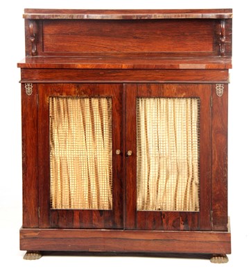 Lot 562 - A MID 19TH CENTURY ROSEWOOD AND ORMOLU MOUNTED...